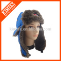 2016 Hot Selling Real Lamb Fur Earflap Hat with ear warmer